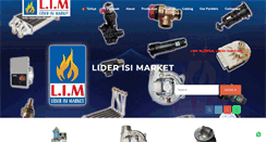 Desktop Screenshot of liderisimarket.com